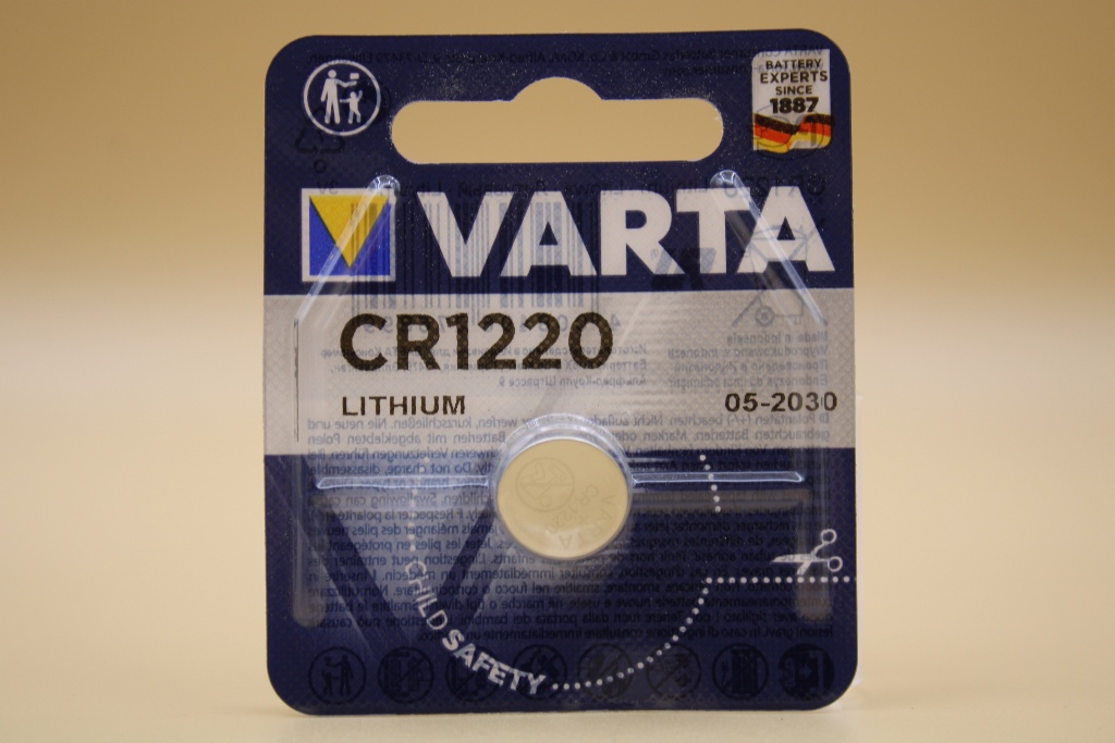 Pile CR1220 Lithium Varta