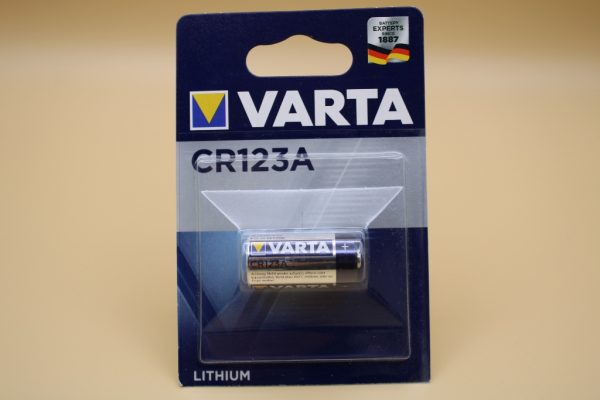 Pile lithium CR123A Varta Bruguieres 31