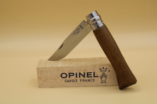 couteau opinel 8 noyer luxe Bruguieres 31