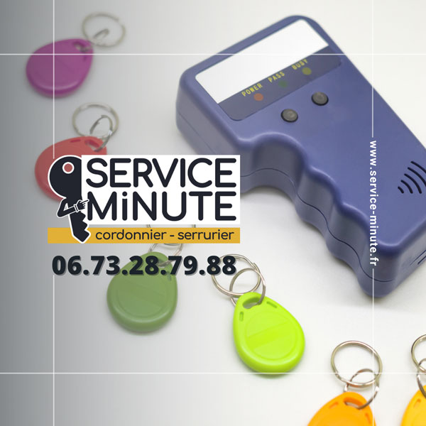 Télécommande Badge NFC - Service Minute Galtié