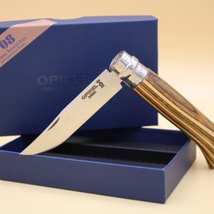 Couteau opinel 8 Bouleau Lamelle brun Bruguieres 31150